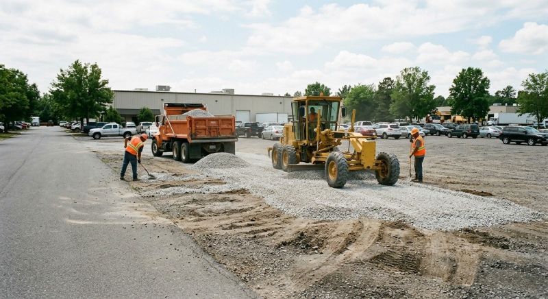 Parking Lot Leveling in Lawrenceville, GA