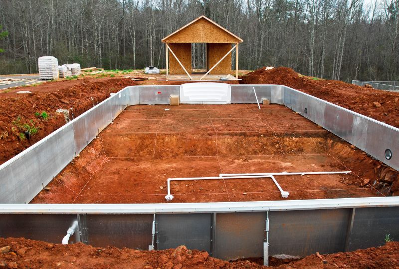 Pool Site Leveling