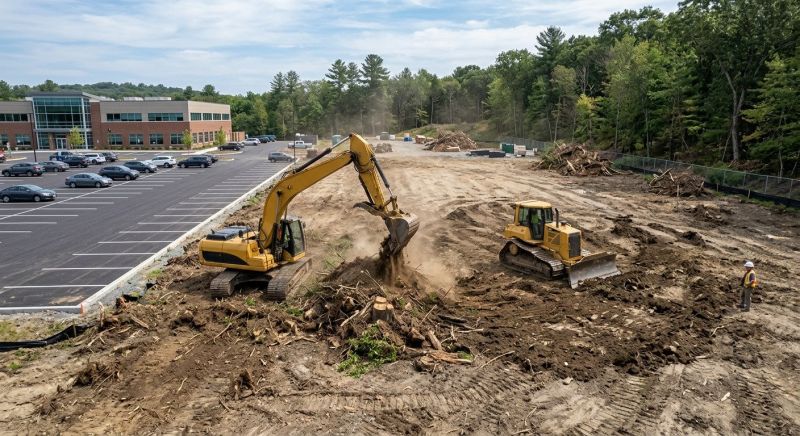 Commercial Land Preparation in Katy, TX