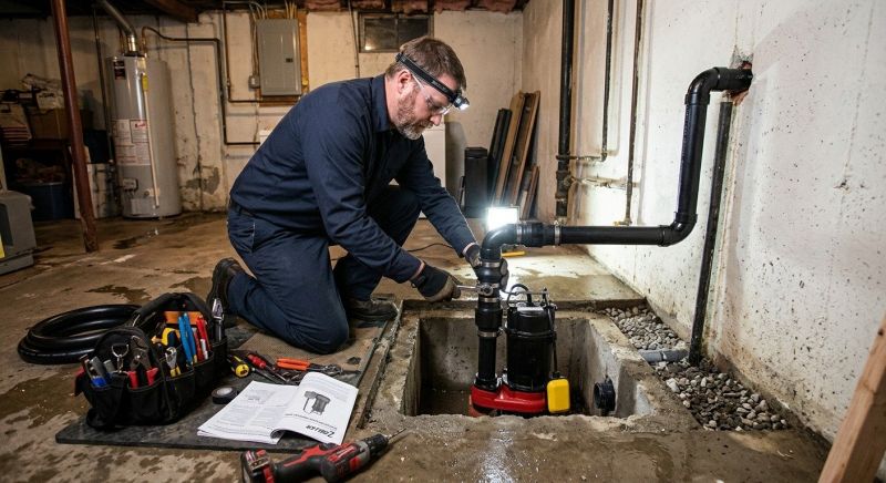 Ejector Pump Installation in Des Moines, IA