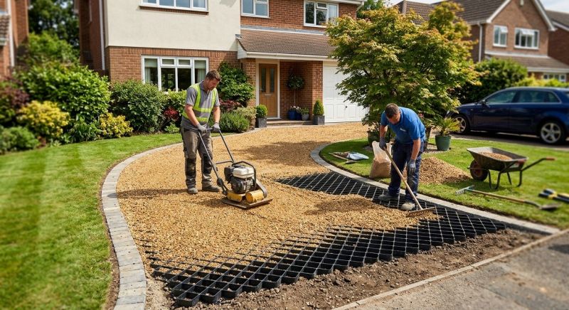 Gravel Parking Installation in Calvert County, MD