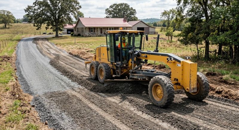 Lot Grading in Houston, TX