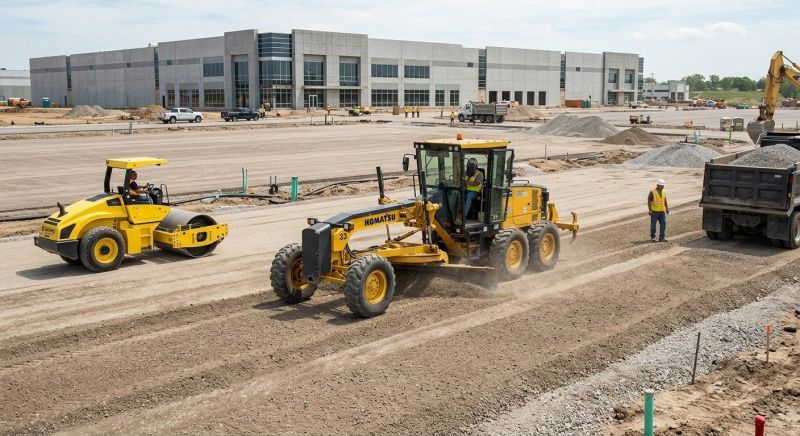 Parking Lot Leveling in Cumming, GA