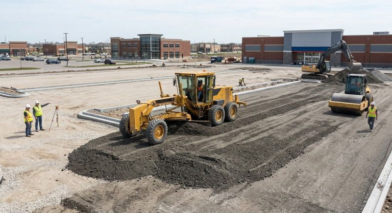 Parking Lot Leveling in Gainesville, GA