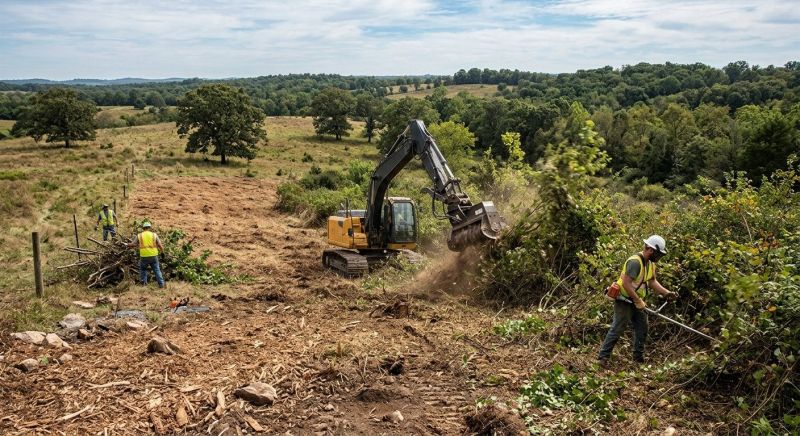 Pasture Clearing in Marietta, GA