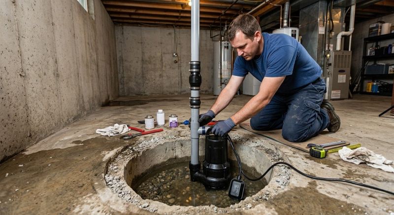 Sump Pump Plumbing in Boston, MA