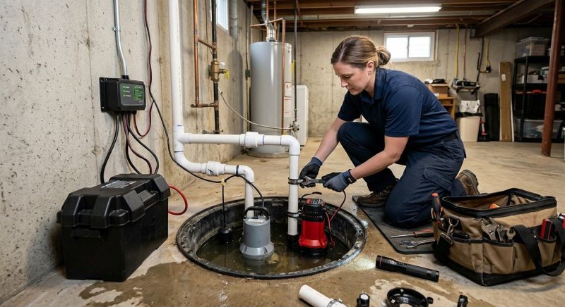 Sump Pump Plumbing in Birmingham, AL